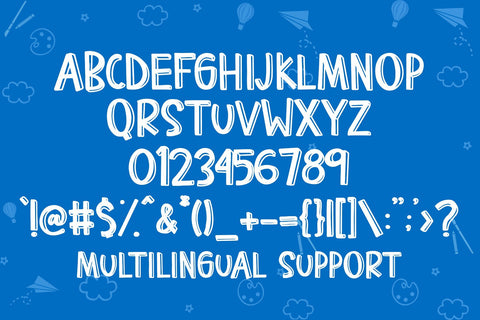 KIDZ BLOCK - crafty block font Font Dm Letter Studio 