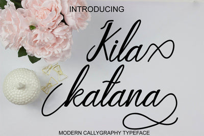 Kila katana Font marwah store 