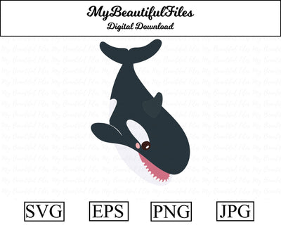 Killer Whale - Animal SVG MyBeautifulFiles 