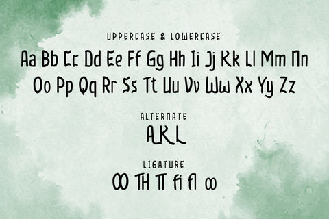 KILUTZ | Summer San Serif Display Font twinletter 