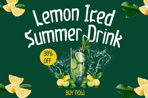 KILUTZ | Summer San Serif Display Font twinletter 