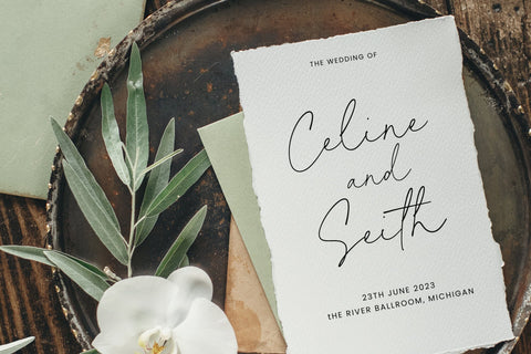 Kimberly Paradise - monoline font Font Timur type 