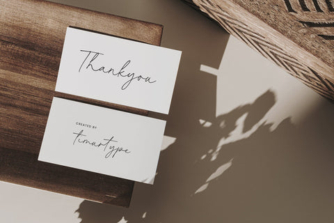 Kimberly Paradise - monoline font Font Timur type 