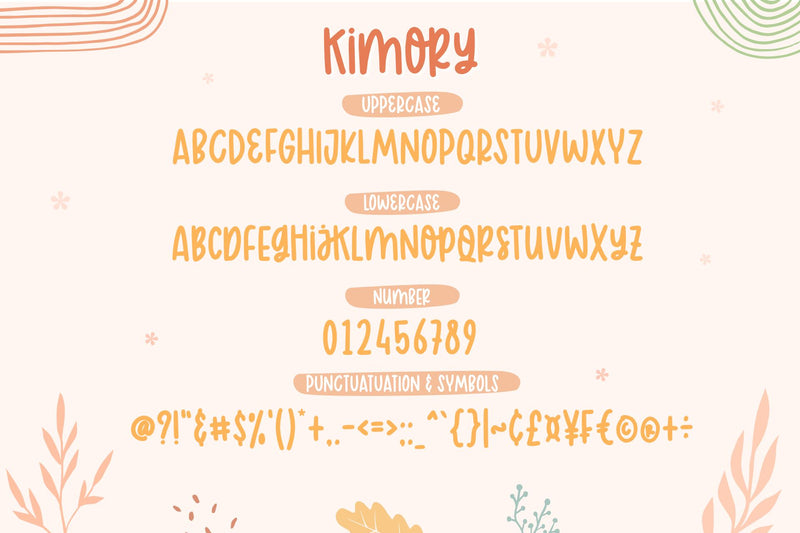 Kimory - So Fontsy