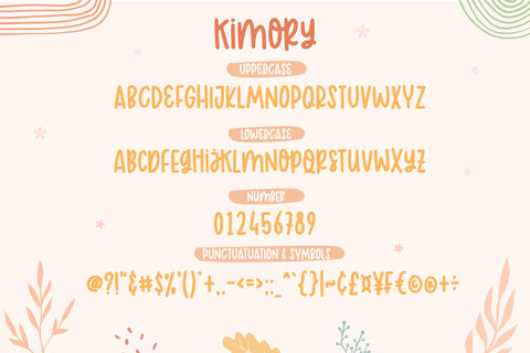 Kimory Font Hayletter Creative 