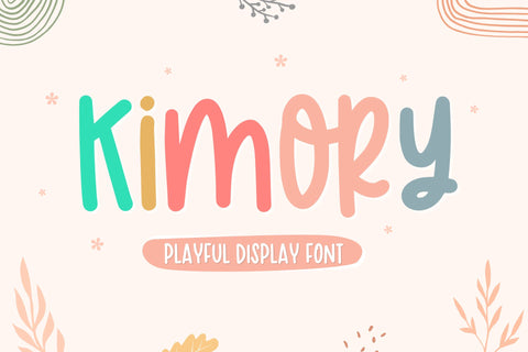 Kimory Font Hayletter Creative 