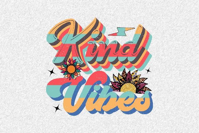 kind vibes Sublimation SVGArt 
