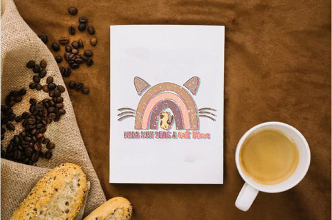 Kinda Busy Being a Cat Mom Sublimation Vol-2 Sublimation Jagonath Roy 