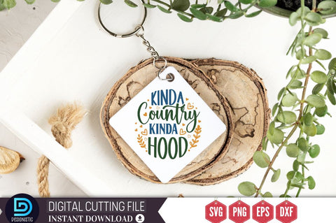 Kinda Country kinda hood SVG SVG DESIGNISTIC 