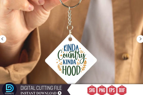 Kinda Country kinda hood SVG SVG DESIGNISTIC 