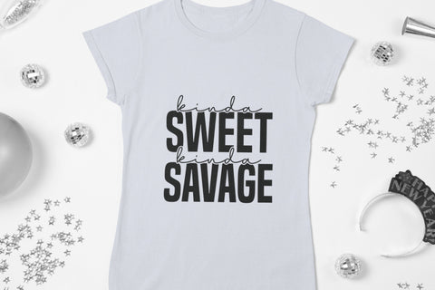 Kinda Sweet Kinda Savage SVG NextArtWorks 
