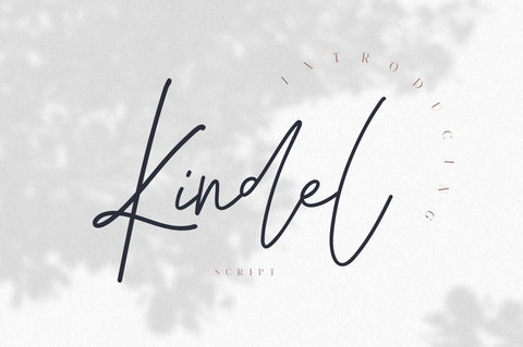 Kindel - Completed Collection Font VPcreativeshop 