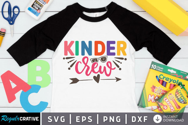 Kinder crew SVG SVG Regulrcrative 