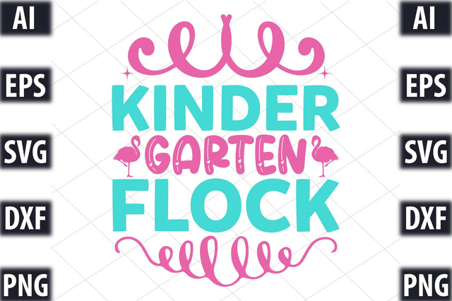 Kinder Garten Flock SVG SVGista 