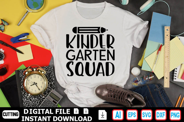 Kinder Garten Squad SVG Craftlabsvg24 