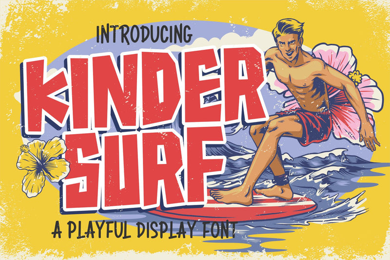 Kinder Surf Font Brithos Type 