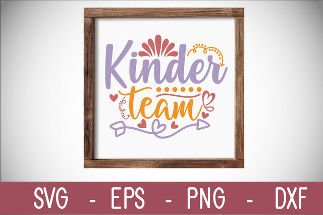 Kinder team svg cut file SVG Svgcraft 