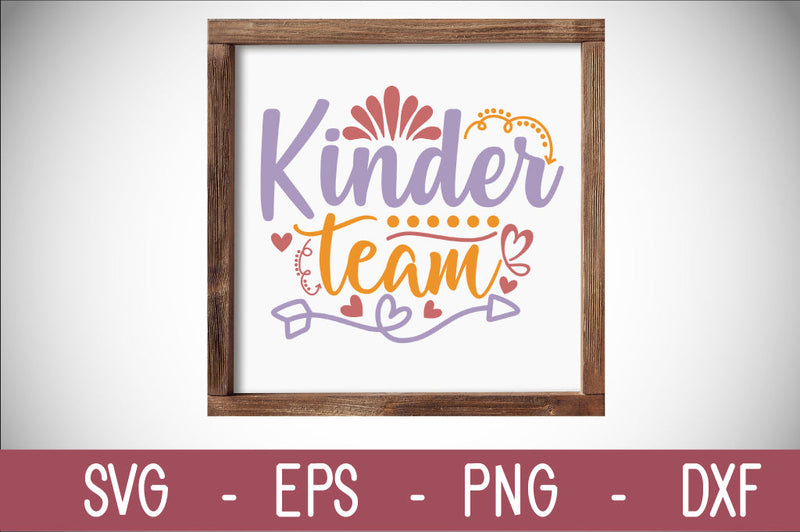 Kinder team svg cut file SVG Svgcraft 