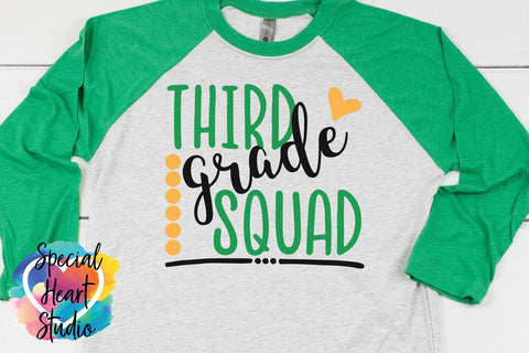 Kinder to Fifth Grade Squad Mini Bundle SVG Special Heart Studio 