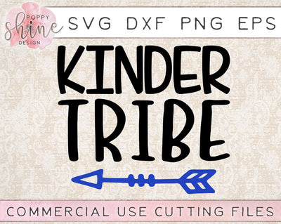 Kinder Tribe SVG Poppy Shine Design 