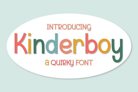 Kinderboy | Quirky Font Font studioalmeera 