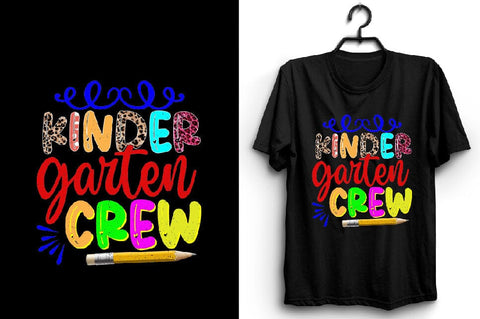 Kindergarten Crew Sublimation SVGArt 
