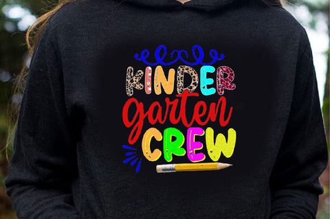 Kindergarten Crew Sublimation SVGArt 