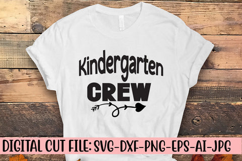 Kindergarten Crew SVG Cut File SVG Syaman 