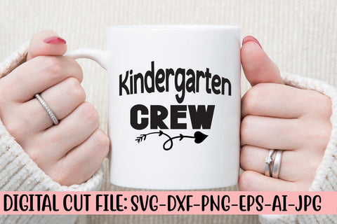 Kindergarten Crew SVG Cut File SVG Syaman 