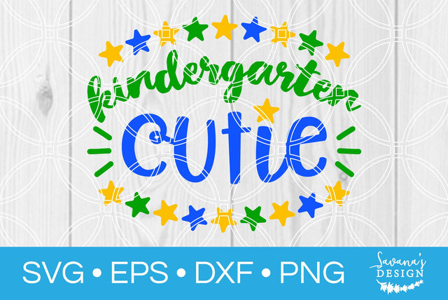 Kindergarten Cutie SVG SavanasDesign 