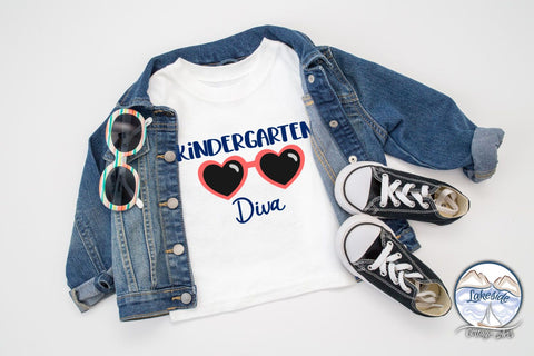 Kindergarten Diva SVG Lakeside Cottage Arts 