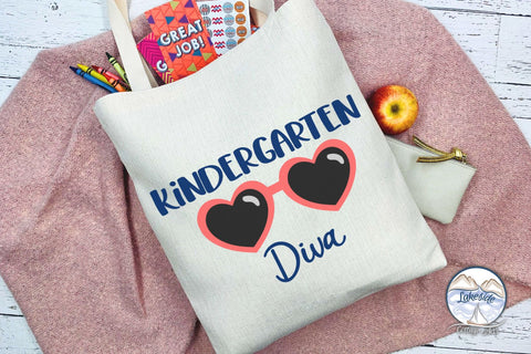 Kindergarten Diva SVG Lakeside Cottage Arts 