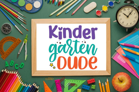 Kindergarten dude SVG SVG Regulrcrative 
