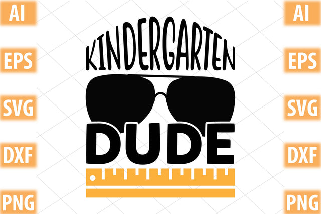 kindergarten dude SVG SVGista 