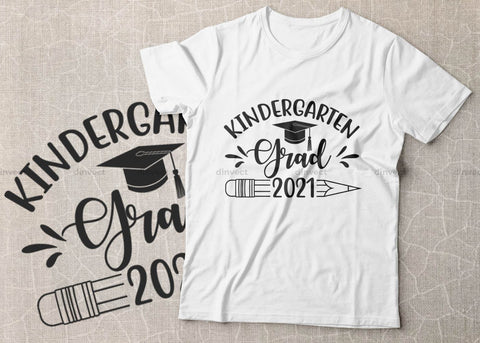 Kindergarten grad 2021 SVG, Graduation SVG, Kindergarten Dxf, Kinder Graduation SVG, Kindergarten Grad 2021, Graduation 2021 cut files ,svg, png, dxf, eps SVG Dinvect 