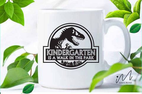 Kindergarten is a Walk in the Park svg,Kindergarten Teacher Svg, Cool Teacher T-shirt svg, Cut files, Funny Teacher Svg, World Best Teacher svg. SVG Isabella Machell 