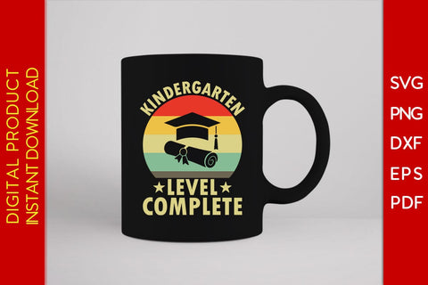 Kindergarten Level Complete Graduation SVG PNG PDF Cut File SVG Creativedesigntee 