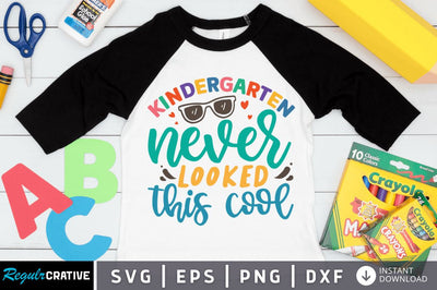 Kindergarten never looked this cool SVG SVG Regulrcrative 