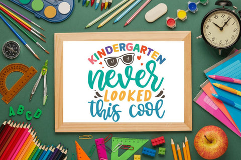 Kindergarten never looked this cool SVG SVG Regulrcrative 
