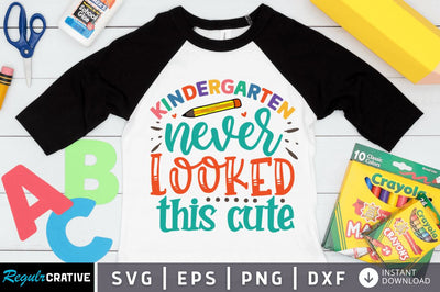 Kindergarten never looked this cute SVG SVG Regulrcrative 