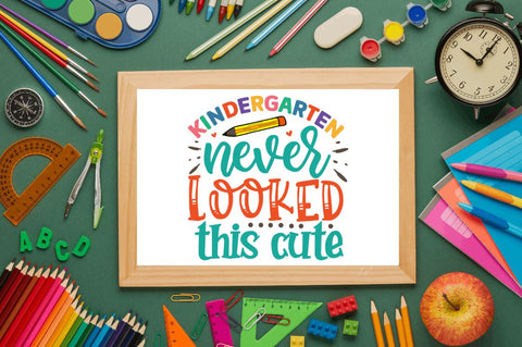 Kindergarten never looked this cute SVG SVG Regulrcrative 