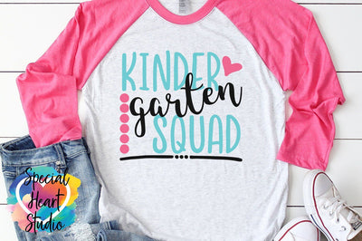 Kindergarten Squad SVG Special Heart Studio 