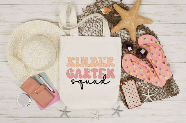 Kindergarten Squad SVG,Team Kinder Shirt Sublimation SVGista 