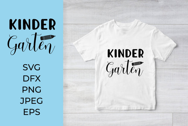 Kindergarten SVG. 1st Day of School Shirt Design SVG LaBelezoka 