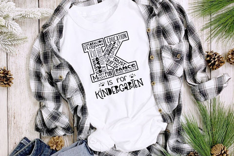 Kindergarten svg, 1st day of school shirts, teacher shirts SVG The Artsy Spot 