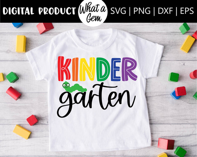 Kindergarten SVG | Kindergarten Shirt svg | First Day of Kindergarten Shirt | First Day of School | Back to School svg | School svg | Kinder SVG What A Gem SVG 