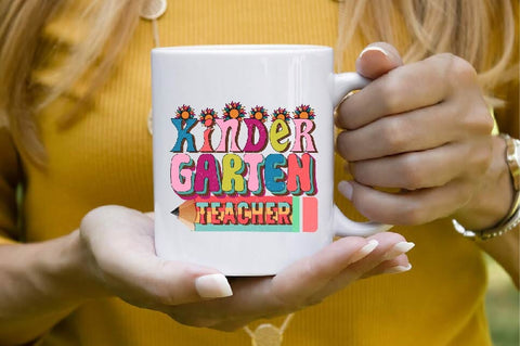 Kindergarten Teacher Sublimation SVGArt 