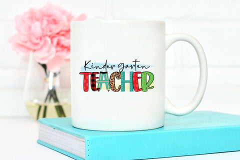 Kindergarten Teacher | Teacher PNG Sublimation Sublimation CraftLabSVG 