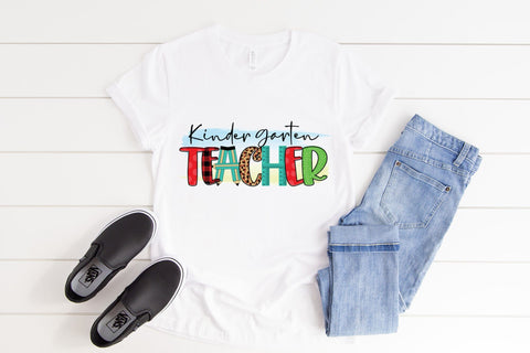 Kindergarten Teacher | Teacher PNG Sublimation Sublimation CraftLabSVG 