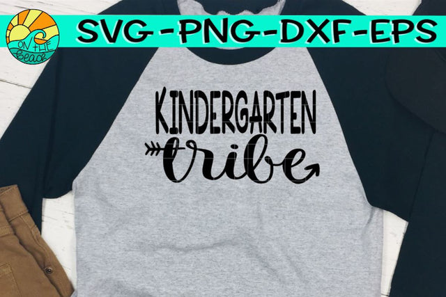 Kindergarten Tribe Arrow - Arrow - SVG PNG EPS DXF SVG On the Beach Boutique 